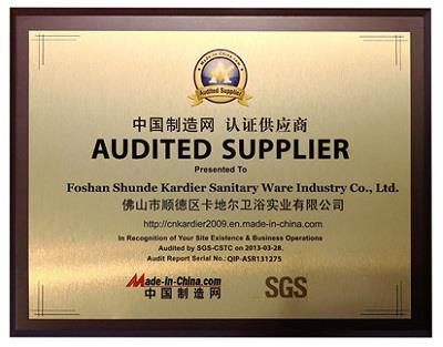 Audited supplier